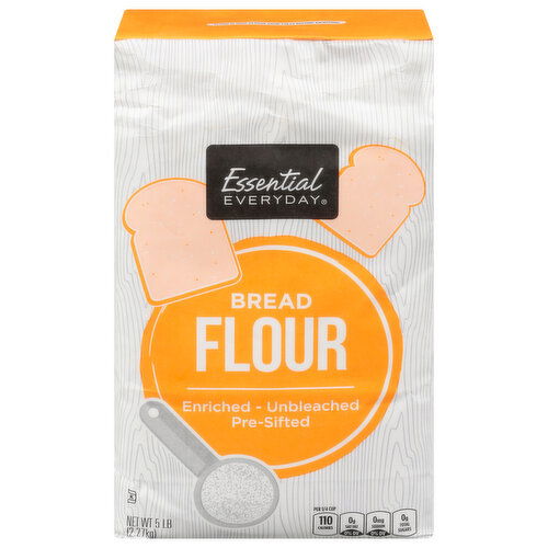 Essential Everyday Enriched Unbleached Pre-Sifted Bread Flour