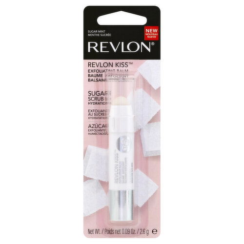 Revlon Kiss Exfoliating Balm, Sugar Mint 111