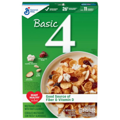 General Mills Basic 4 Multigrain Cereal