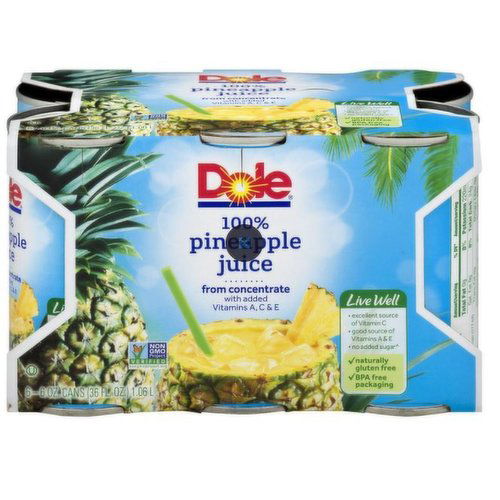 Dole 100% Pineapple Juice