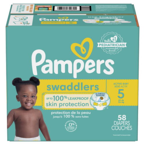 Pampers Swaddlers Swaddlers Diaper Size 5