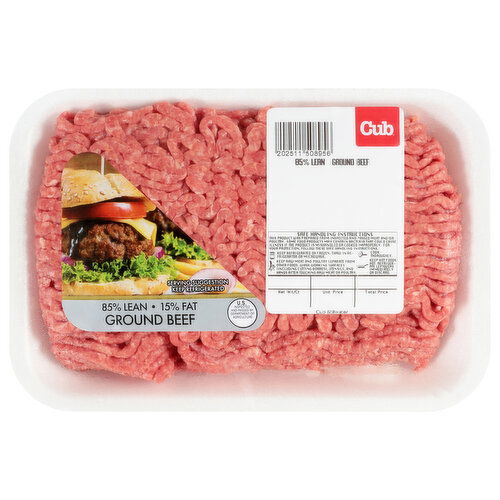 Cub 85%/15% Ground Beef