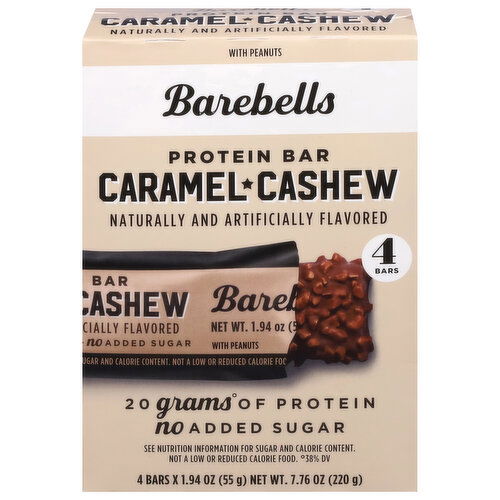Barebells Functional Foods Protein Bar, Caramel Cashew