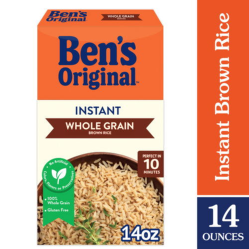 Ben's Original Brown Rice, Whole Grain, Instant