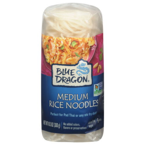 Blue Dragon Rice Noodles, Medium