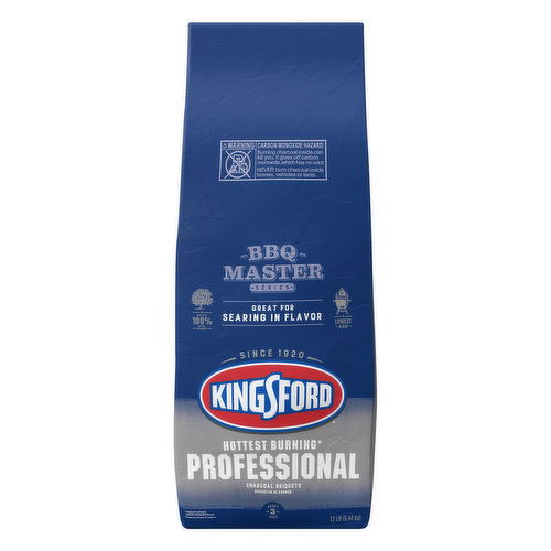 Kingsford BBQ Master Series Charcoal Briquets, Professional