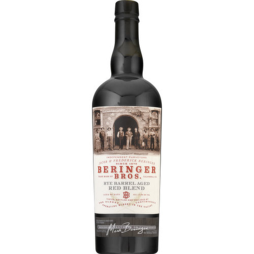 Beringer Bros. Red Blend, Rye Barrel Aged