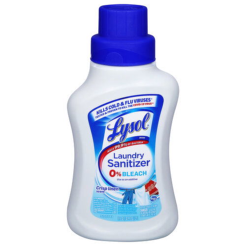 Lysol Crisp Linen Scent Laundry Sanitizer