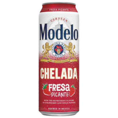 Modelo Chelada Beer, Fresa Picante