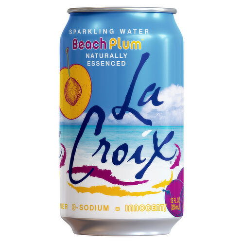LaCroix Sparkling Water, Beach Plum