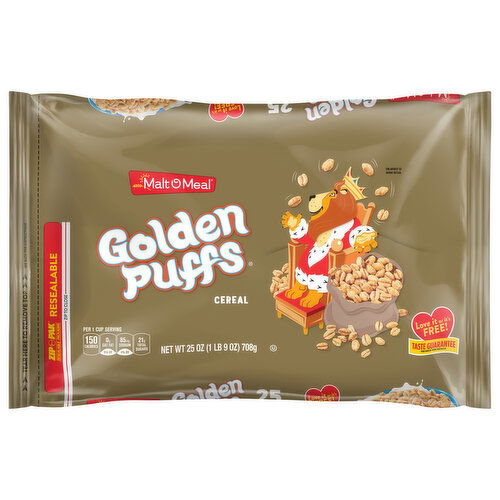 Malt O Meal Cereal, Golden Puffs