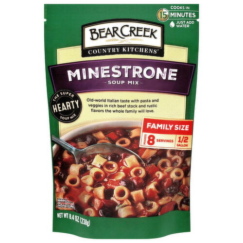 Bear Creek Country Kitchens Minestrone Soup Mix Family Size