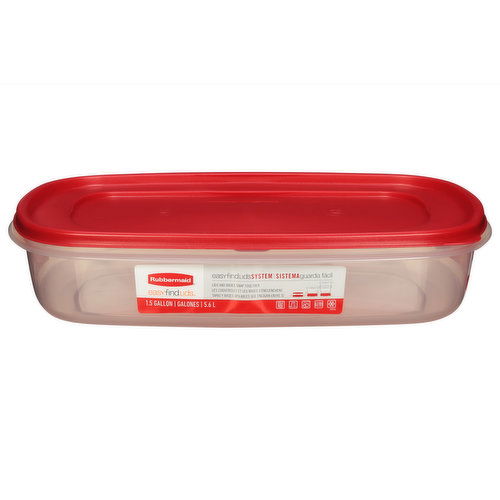 Rubbermaid Easy Find Lids Food Storage Container