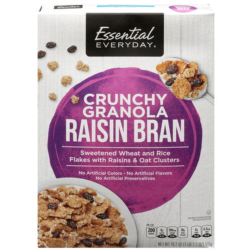 Essential Everyday Granola, Raisin Bran, Crunchy