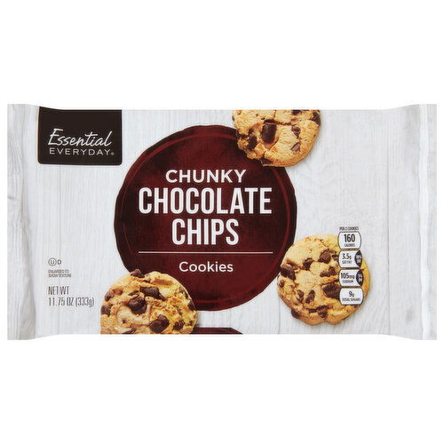 Essential Everyday Cookies, Chocolate Chips, Chunky