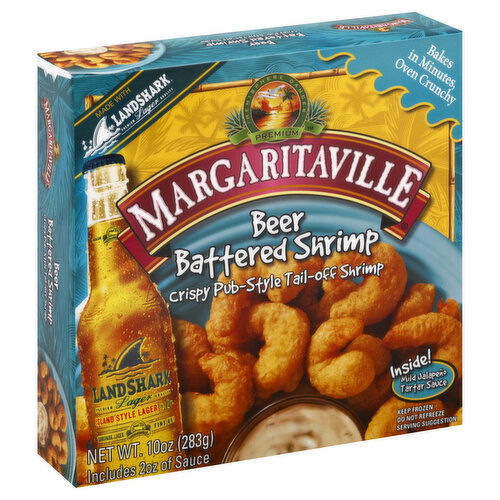 MARGARITAVILLE Shrimp, Beer Battered