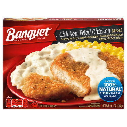 Banquet Classic Chicken Fried Chicken, Frozen Meal