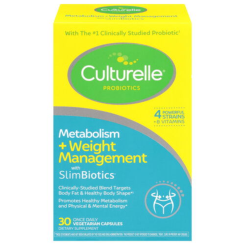 Culturelle Metabolism + Weight Management with SlimBiotics