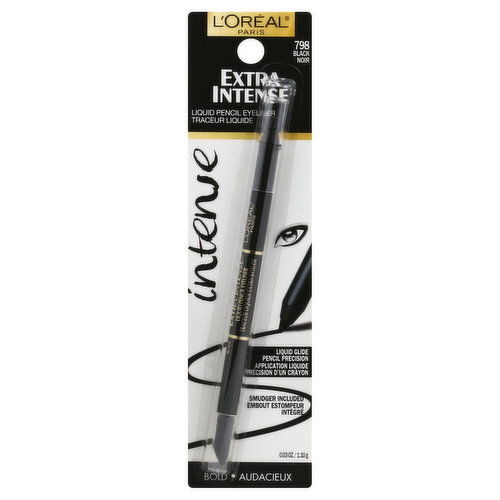 L'Oreal Extra Intense Liquid Pencil Eyeliner, Black 798