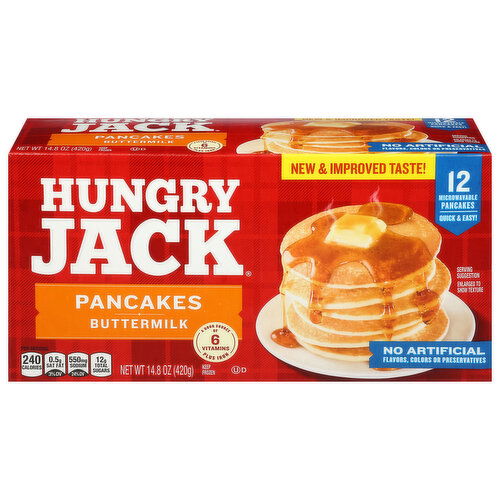 Hungry Jack Pancakes, Buttermilk