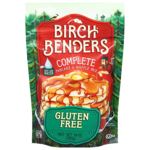 Birch Benders Pancake & Waffle Mix, Gluten Free, Complete