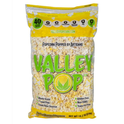Valley Pop Butter Flavored Popcorn