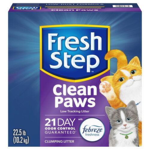 Fresh Step Clean Paws Litter, Clumping