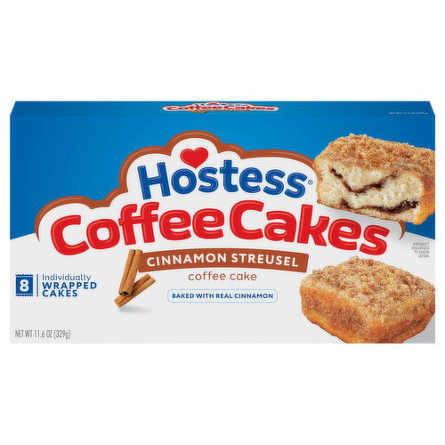 Hostess Coffee Cakes, Cinnamon Streusel