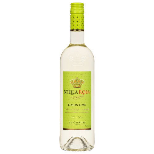 Stella Rosa Wine, Lemon Lime, Semi-Sweet