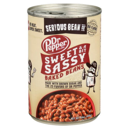 Serious Bean Co Dr Pepper Baked Beans, Sweet and a Bit Sassy