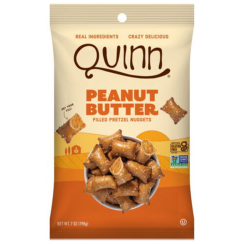 Quinn Peanut Butter Filled Pretzel Nuggets