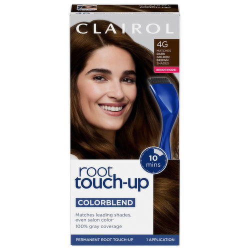 Root Touch-Up Root Touch-Up, Permanent, Colorblend, 4G Matches Dark Golden Brown Shades