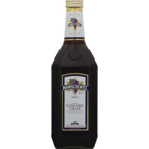 Manischewitz Concord Grape Fruit Wine,