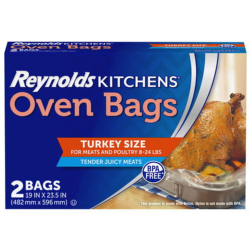Reynolds Kitchens Oven Bags, Turkey Size