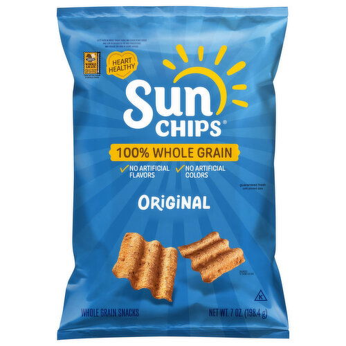 SunChips 100% Whole Grain Original Whole Grain Snacks