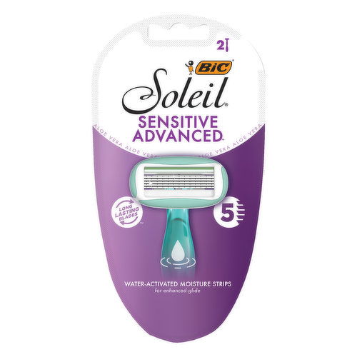 BiC Soleil Razors, Sensitive Advanced