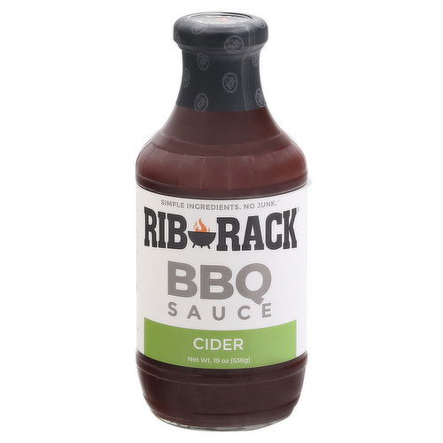 Rib Rack BBQ Sauce, Cider