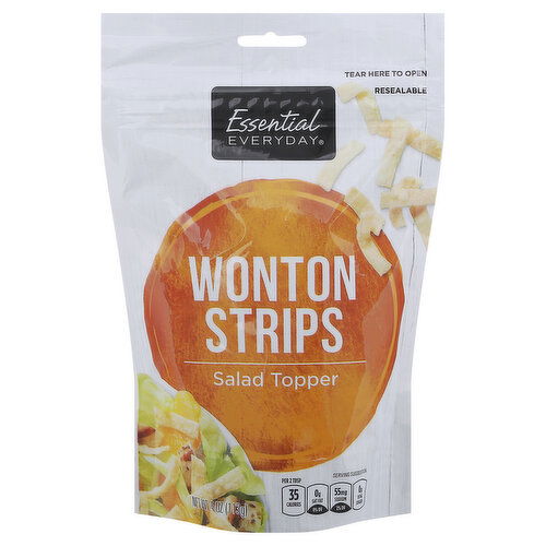 Essential Everyday Salad Topper, Wonton Strips