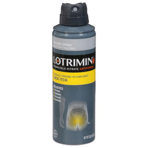 Lotrimin AF Powder Spray, Miconazole Nitrate Antifungal, Jock Itch