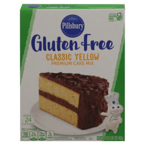 Pillsbury Cake Mix, Classic Yellow, Premium