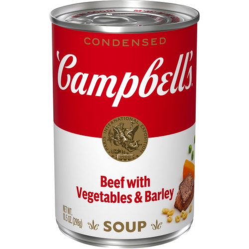 Campbell's® Condensed Beef With Vegetables and Barley Soup