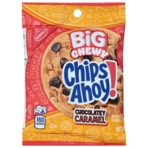Chips Ahoy! Cookie, Chocolatey Caramel, Big Chewy