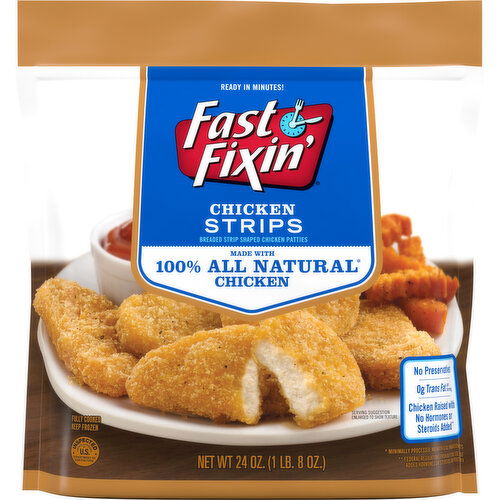 Fast Fixin Chicken Breast Strips (Frozen)