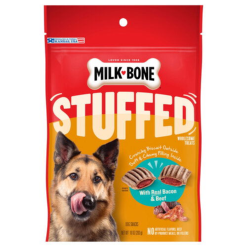 Milk-Bone Stuffed With Real Bacon & Beef Dog Snack