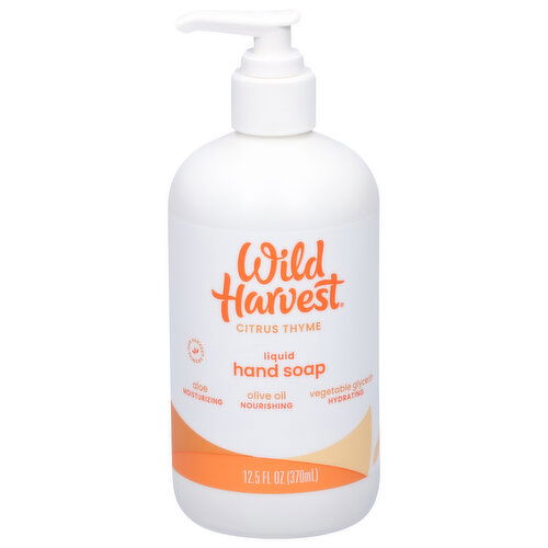 Wild Harvest Hand Soap, Citrus Thyme, Liquid