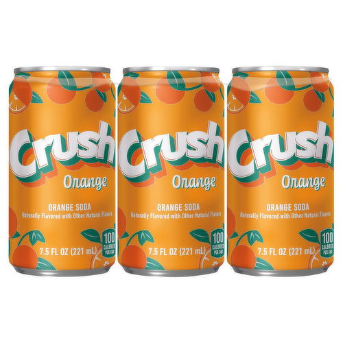 Crush Soda, Orange