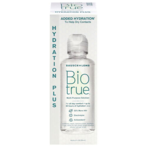 Biotrue Hydration Plus Multi-Purpose Solution