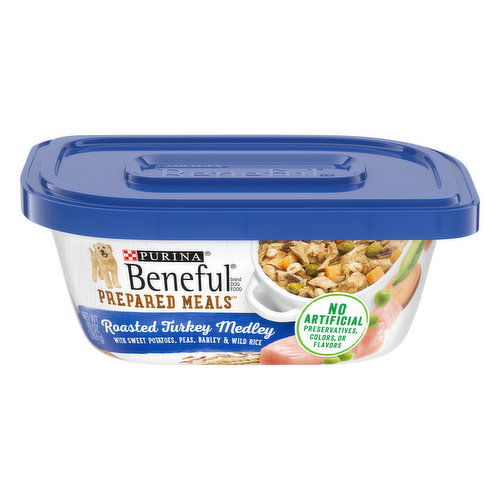 Beneful Prepared Meals Dog Food, Roasted Turkey Medley