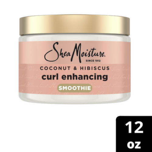 SheaMoisture Smoothie Curl Enhancing Cream Coconut And Hibiscus