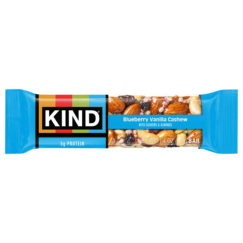 Kind Blueberry Vanilla Cashew Bar